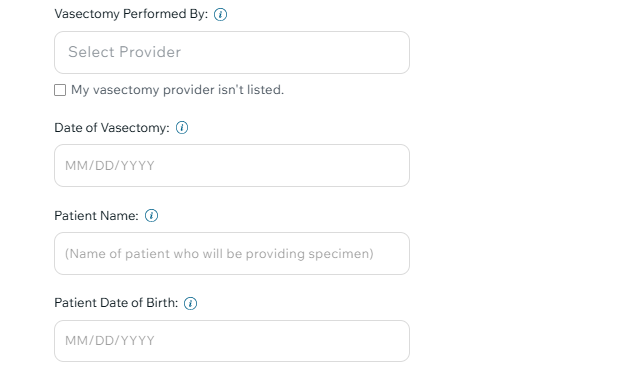 Provide Patient Information